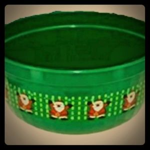 Pet Bowl Christmas Santa Claus Dogs or Cats
